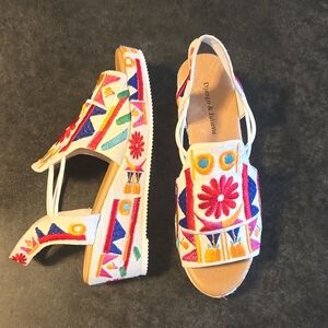 Django & Juliette Sahirah Wedges Size 37R